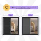 Guarda-roupas Casal Com Espelho 2 Portas De Correr 4 Gavetas