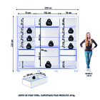 Guarda Roupas Casal Com Espelho 2 Portas De Correr 4 Gavetas