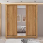 Guarda Roupas Casal Com Espelho 3 Portas 4 Gavetas Quito Espr