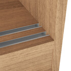 Guarda Roupas Casal Com Espelho 3 Portas De Correr 2 Gavetas