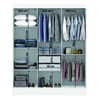 Guarda Roupas Casal Com Espelho 3 Portas De Correr 2 Gavetas