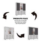 Guarda Roupas Casal Com Espelho 3 Portas De Correr 9 Gavetas