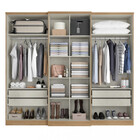 Guarda Roupas Casal Com Espelho 6 Portas 4 Gavetas Valência F