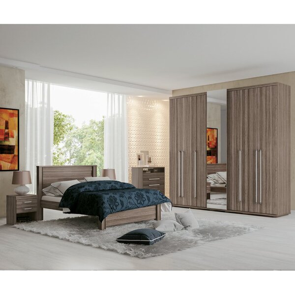 Guarda-roupas Casal Ele E Ela 6 Portas Santos Andirá