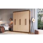 Guarda-roupas Casal Mdf 6 Portas 2 Gavetas Multimóveis Cr35201