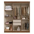 Guarda-roupas Casal Mdf 6 Portas 2 Gavetas Multimóveis Cr35201