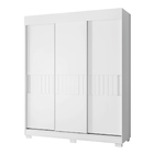 Guarda Roupas Casal Stone Portas Flex Branco Nature