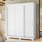 Guarda Roupas Casal Stone Portas Flex Branco Nature