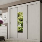 Guarda Roupas Champion Glass 3 Portas Thb