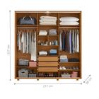 Guarda Roupas Com Espelho Hades Carvalho Grife Off White