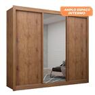 Guarda Roupas De Casal C/espelho Max Madeirado/off White