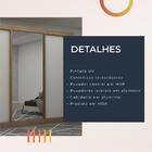 Guarda Roupas De Casal C/espelho Max Madeirado/off White