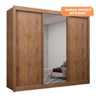 Guarda Roupas De Casal C/espelho Max Madeirado/off White