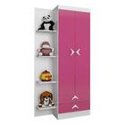 Guarda-roupas Infantil 2 Portas 2 Gavetas Multimóveis Cr40106