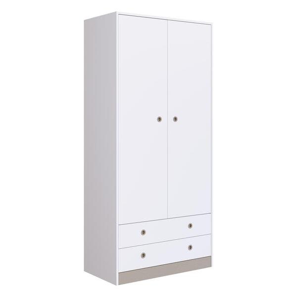 Guarda-roupas Infantil 2 Portas E 2 Gavetas Multimóveis Cr350