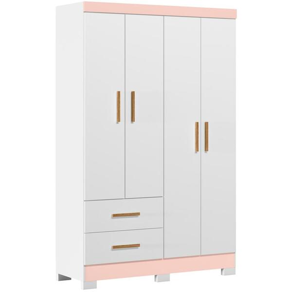 Guarda Roupas Infantil 4 Portas 9550 Plla