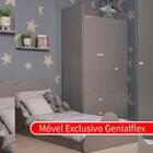 Guarda Roupas Infantil Genialflex 100% Mdf