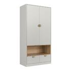 Guarda Roupas Infantil Juvenil Com Nicho 2 Portas E 2 Gavetas