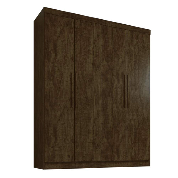 Guarda Roupas Manaus 4 Portas Solteiro Salleto Moveis