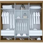 Guarda-roupas Mdf 3 Portas Espelho - Bom Pastor Bueno