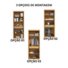 Guarda Roupas Mdf Armario Multiuso Duas Portas Dublin Fenix C