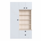 Guarda Roupas Modulado Com 1 Porta E Organizador Free Be Mobi