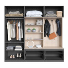 Guarda Roupas Modulado Com 3 Peças Free Be Mobiliário