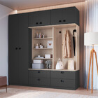 Guarda Roupas Modulado Com 3 Peças Free Be Mobiliário