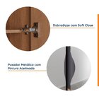 Guarda Roupas Modulado Com Espelho 3 Portas Com Cabideiro Her