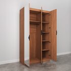 Guarda Roupas Modulado Com Espelho 3 Portas Com Cabideiro Her