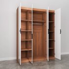 Guarda Roupas Modulado Com Espelho 4 Portas Com Cabideiro Her