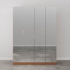 Guarda Roupas Modulado Com Espelho 4 Portas Com Cabideiro Her