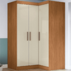 Guarda Roupas Modulado De Canto Madrid Com 3 Portas Maxel