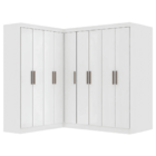 Guarda Roupas Modulado De Canto Madrid Com 9 Portas Maxel