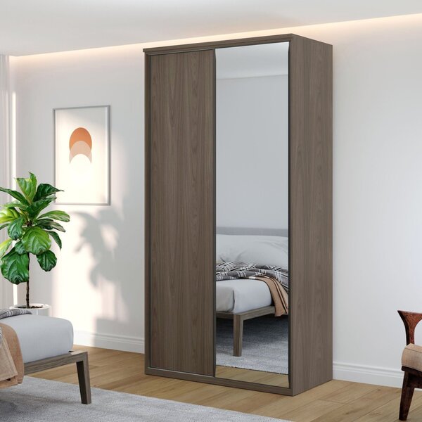 Guarda-roupas Modulado Solteiro 1,20m 2 Portas De Correr Espe