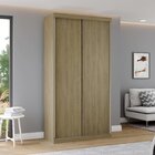 Guarda Roupas Modulado Solteiro 120cm 2 Portas De Correr 100%