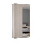 Guarda Roupas Modulado Solteiro Com Espelho 120cm 2 Portas De