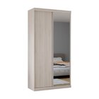 Guarda Roupas Modulado Solteiro Com Espelho 120cm 2 Portas De