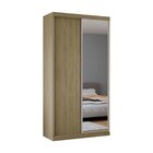 Guarda Roupas Modulado Solteiro Com Espelho 120cm 2 Portas De