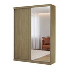 Guarda Roupas Modulado Solteiro Com Espelho 176cm 2 Portas De