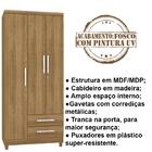 Guarda Roupas Solteiro 03 Portas 10014 Vlr