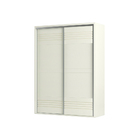Guarda-roupas Solteiro 179cm Com 2 Portas Correr Dlc Off White