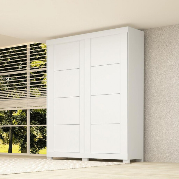 Guarda Roupas Solteiro 2 Portas 2 Gavetas Helena Acp