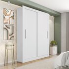 Guarda Roupas Solteiro 2 Portas 2 Gavetas Quito Espresso Móve