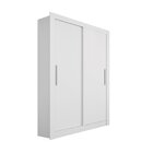 Guarda Roupas Solteiro 2 Portas 2 Gavetas Quito Espresso Móve