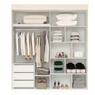 Guarda Roupas Solteiro 2 Portas 3 Gavetas Com Espelho Heloisa