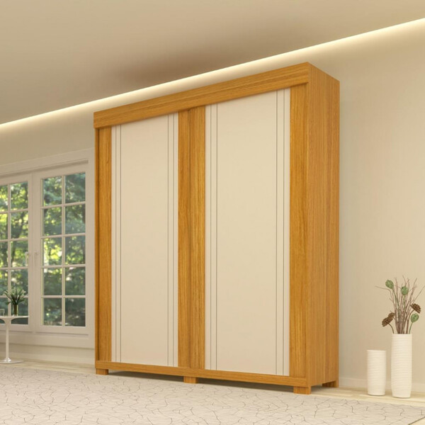 Guarda Roupas Solteiro 2 Portas 3 Gavetas Heloisa Prime Acp M