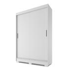 Guarda Roupas Solteiro 2 Portas De Correr Ipanema Branco