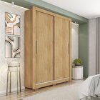 Guarda Roupas Solteiro 2 Portas Quito Espresso Móveis Buriti