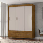 Guarda Roupas Solteiro 3 Portas 3 Gavetas E Pés Flexcolor 200